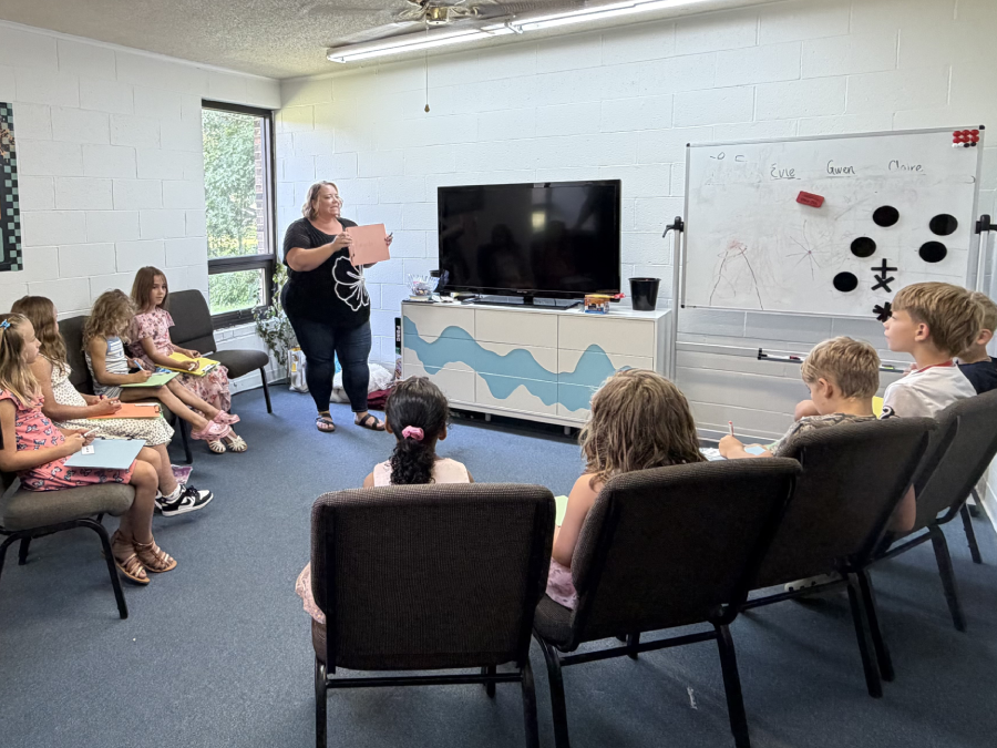 Kids ministry class at Shepherd Church in Hobart, Indiana